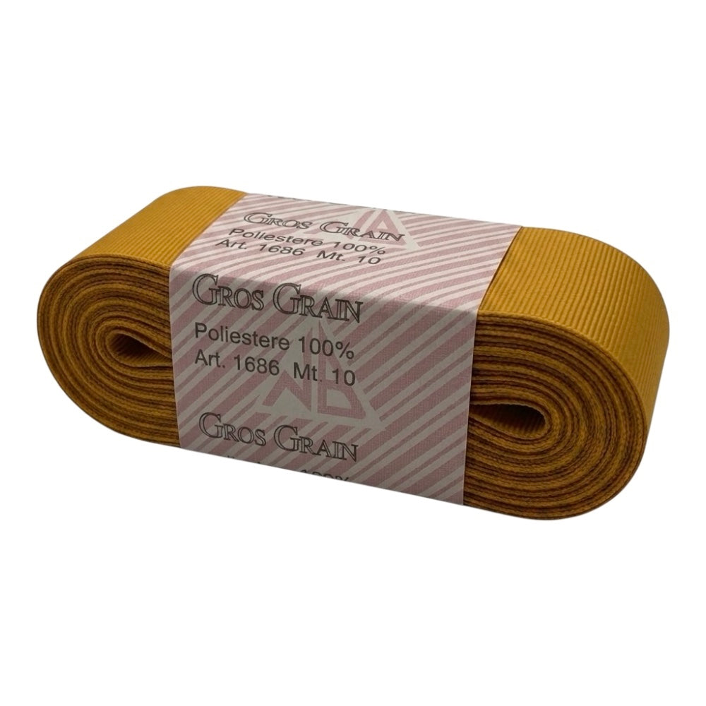 Gros grain n 9 h cm 4 100% polyester article 1686/9 10 meters