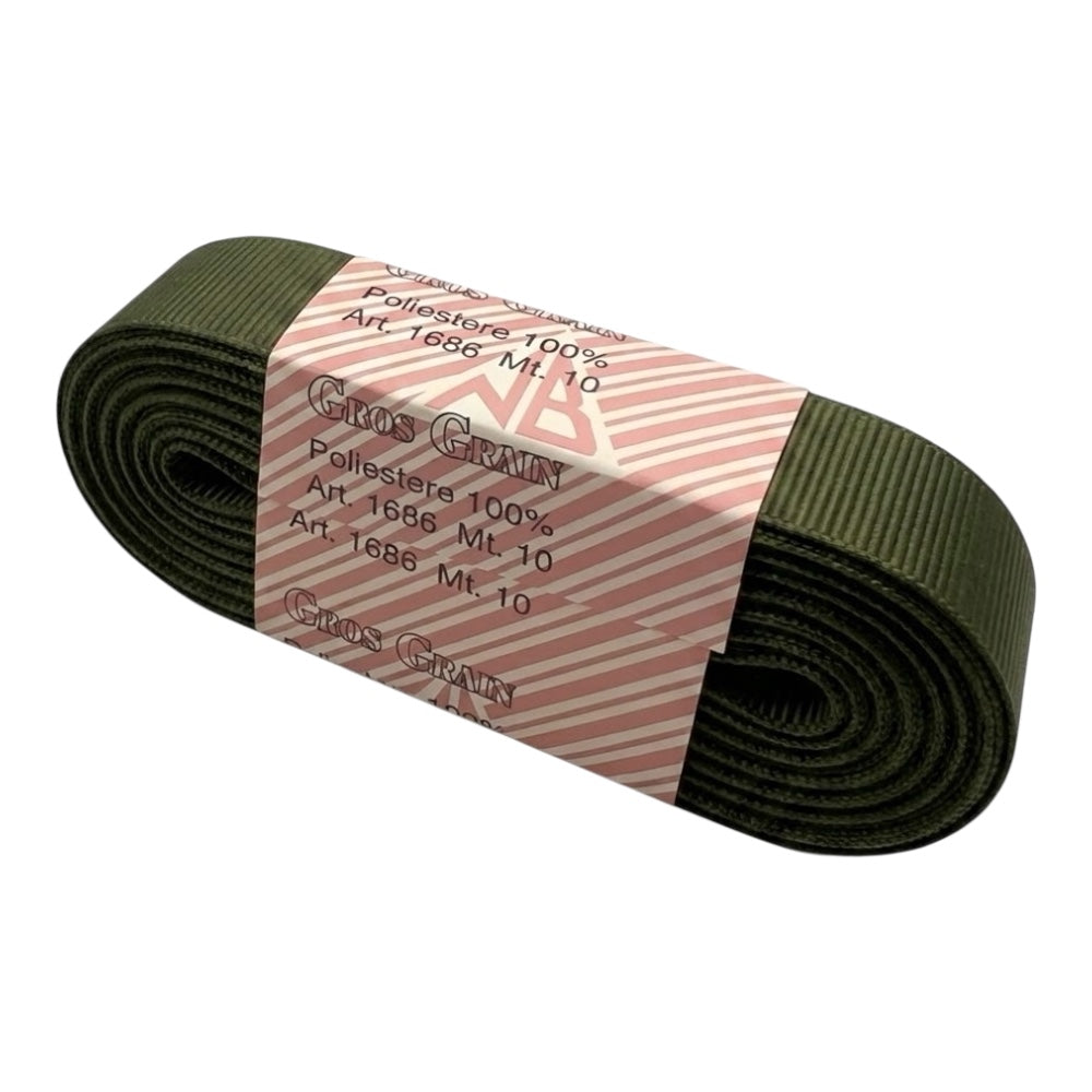 Gros grain n 7 h cm 3 100% polyester article 1686/7 10 meters