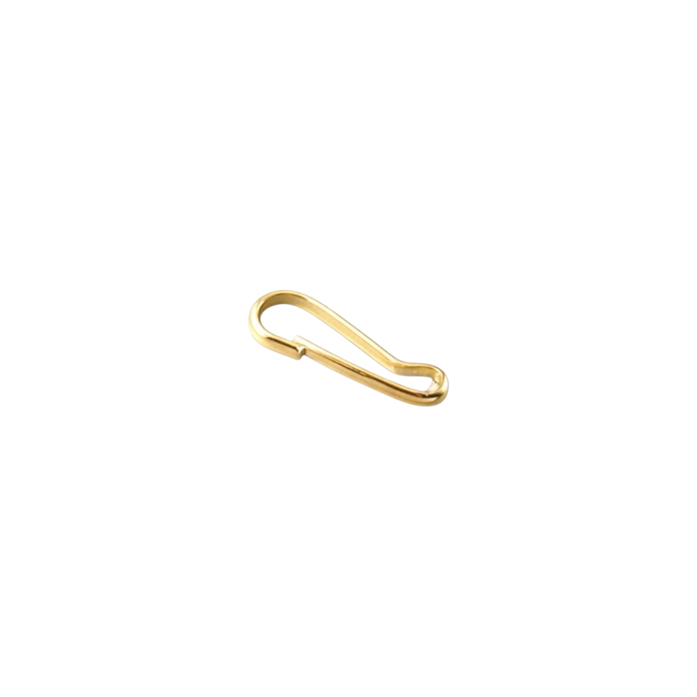 Hook for zipper pull mm 16 item FF053 pieces 100