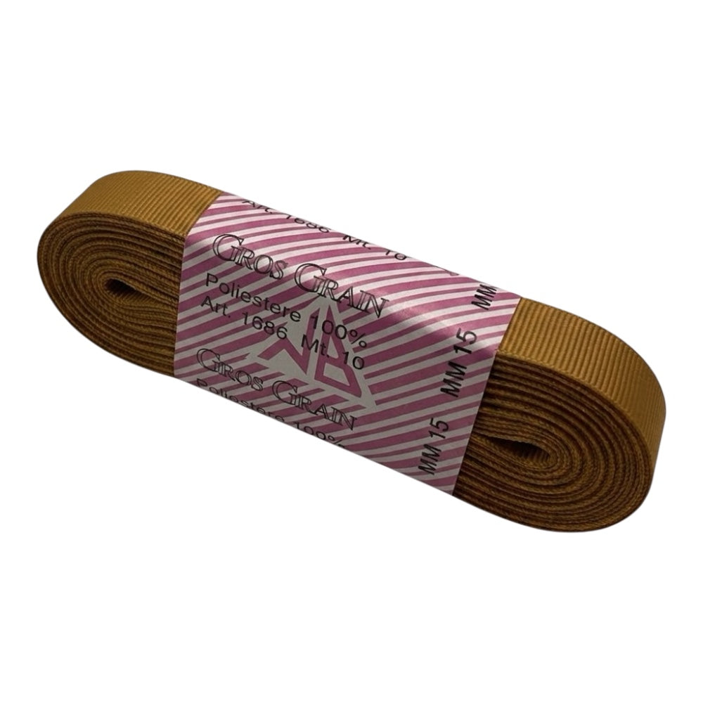 Gros grain n 3 h cm 1.5 100% polyester article 1686/3 10 meters