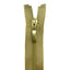Lurex spiral zipper 20 cm 6 mm chain