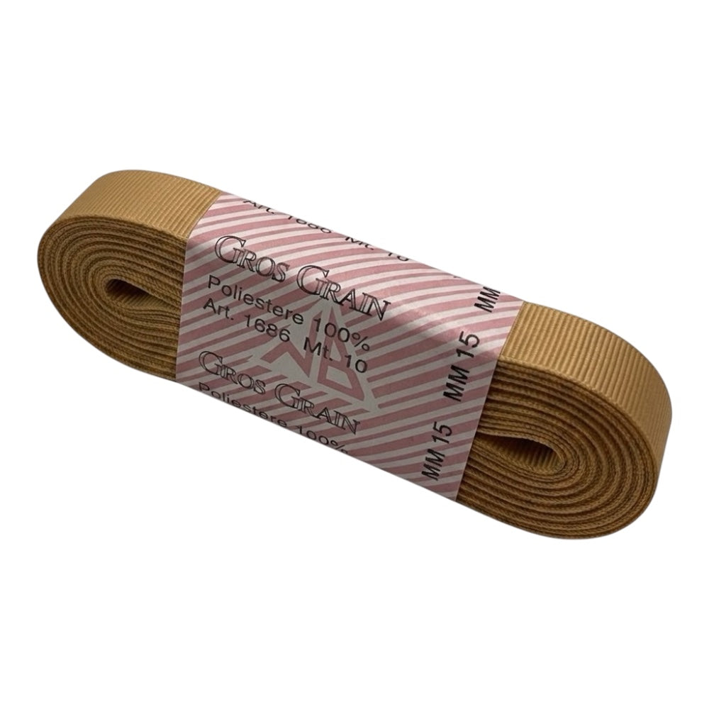 Gros grain n 3 h cm 1.5 100% polyester article 1686/3 10 meters