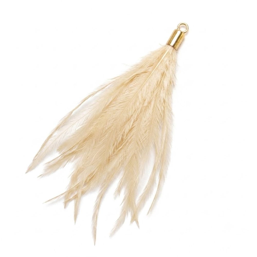 Ostrich feather tassels
