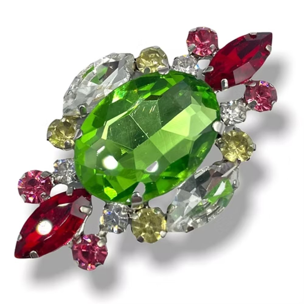 Application with glass stones item MC086B