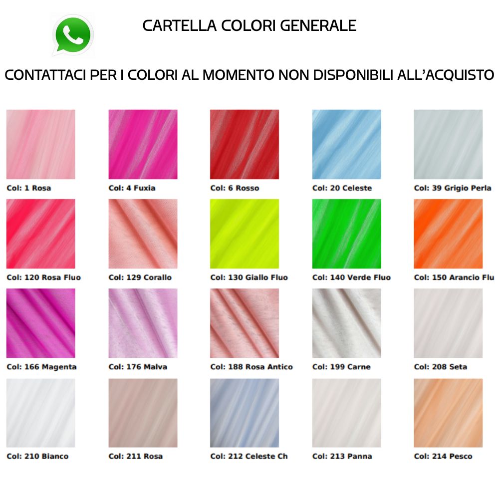 Soft tulle h 300 cm article Crizia