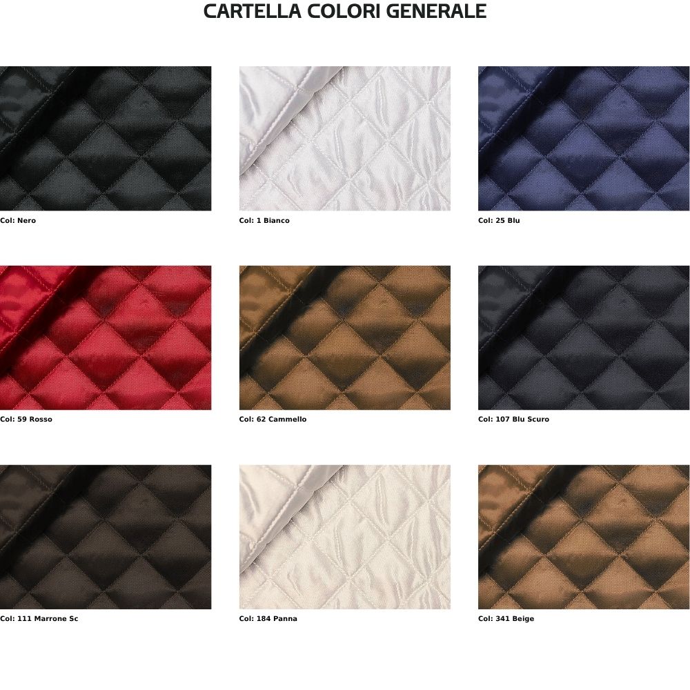 Nylon quilt with diamond pattern, 5 cm high, 140 cm wide, item 480