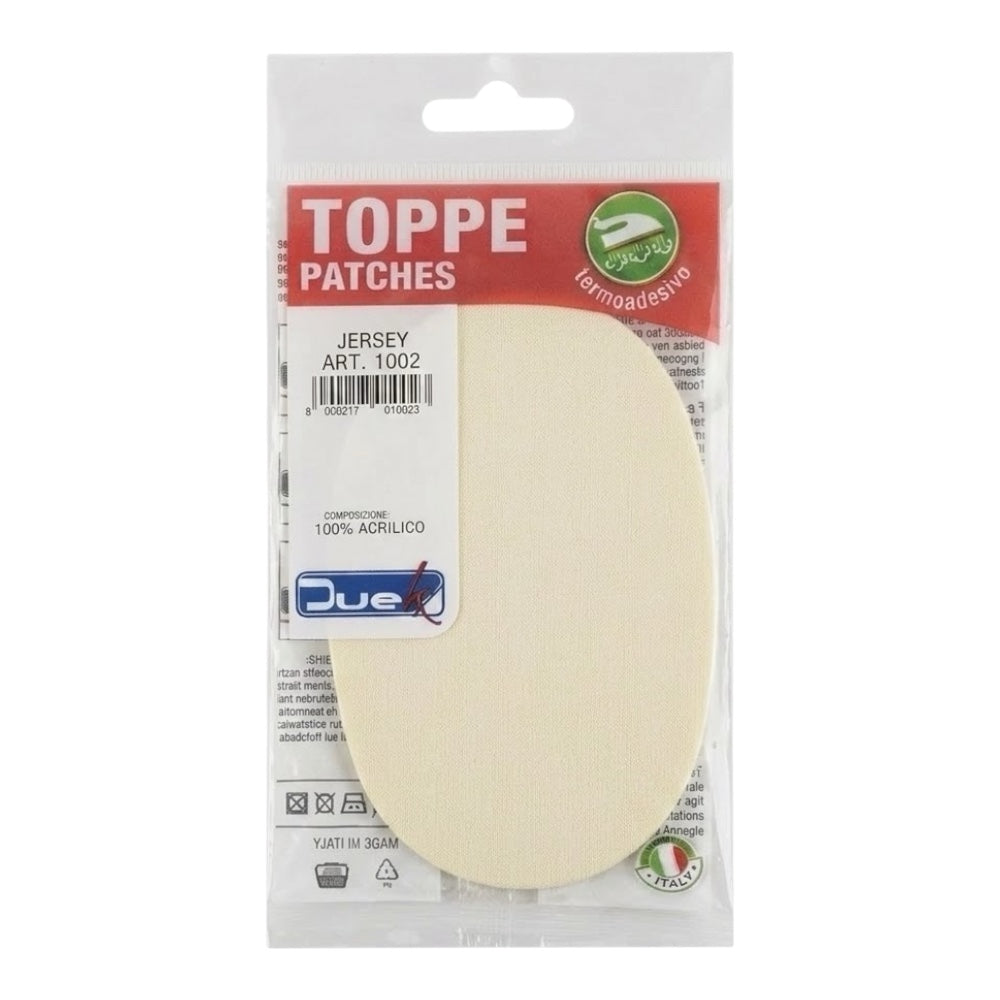 Toppe in jersy termoadesive articolo 1002