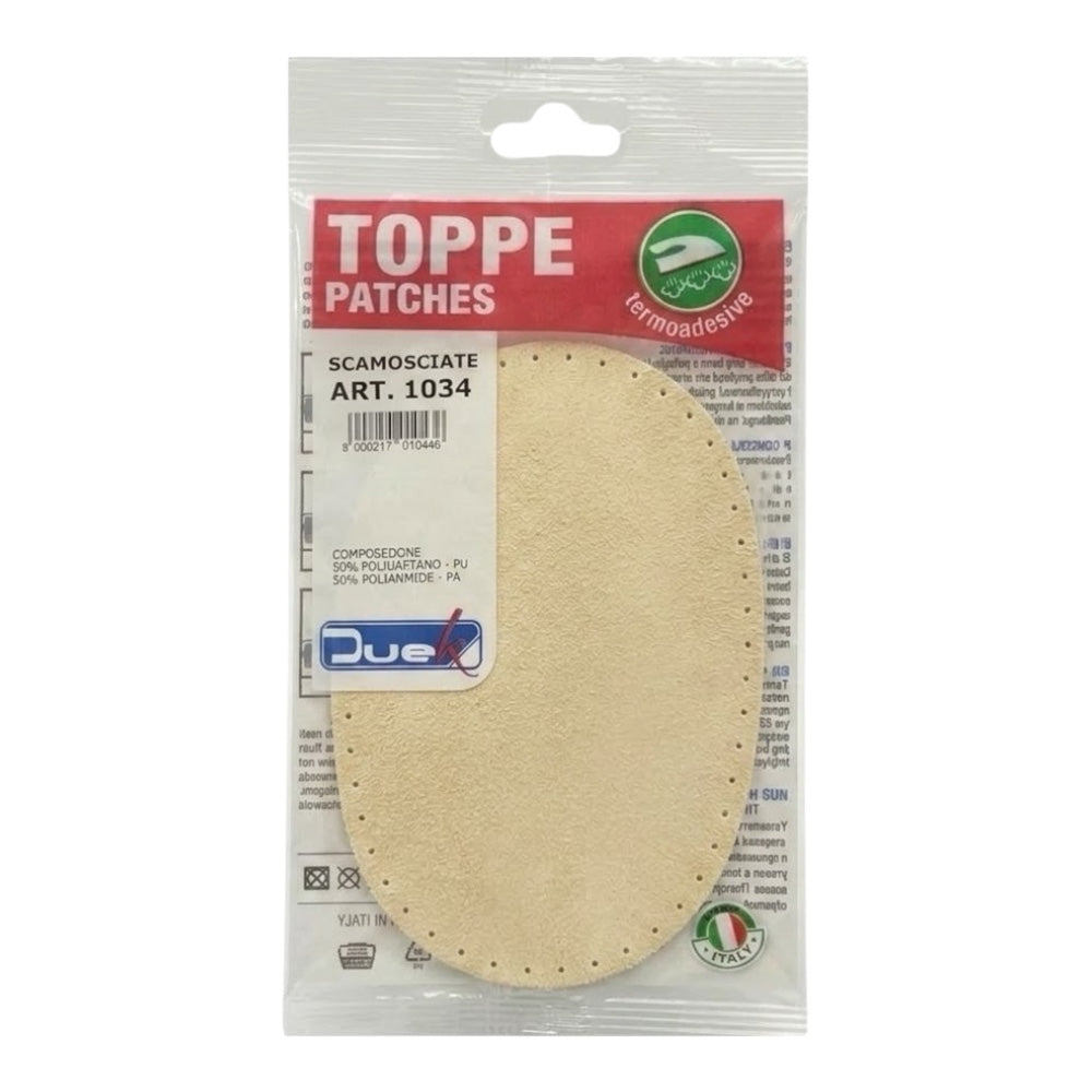 Iron-on suede patches item 1034
