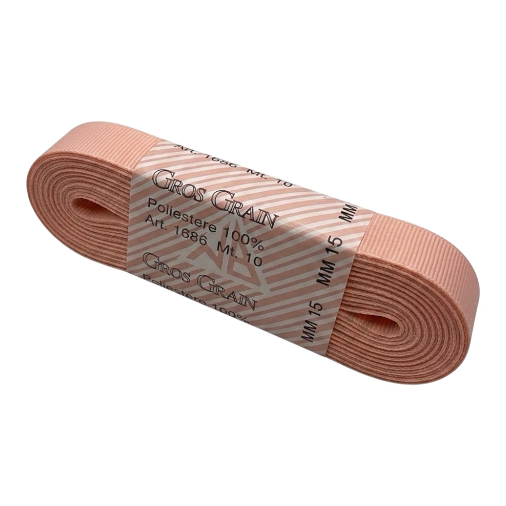 Gros grain n 3 h cm 1.5 100% polyester article 1686/3 10 meters