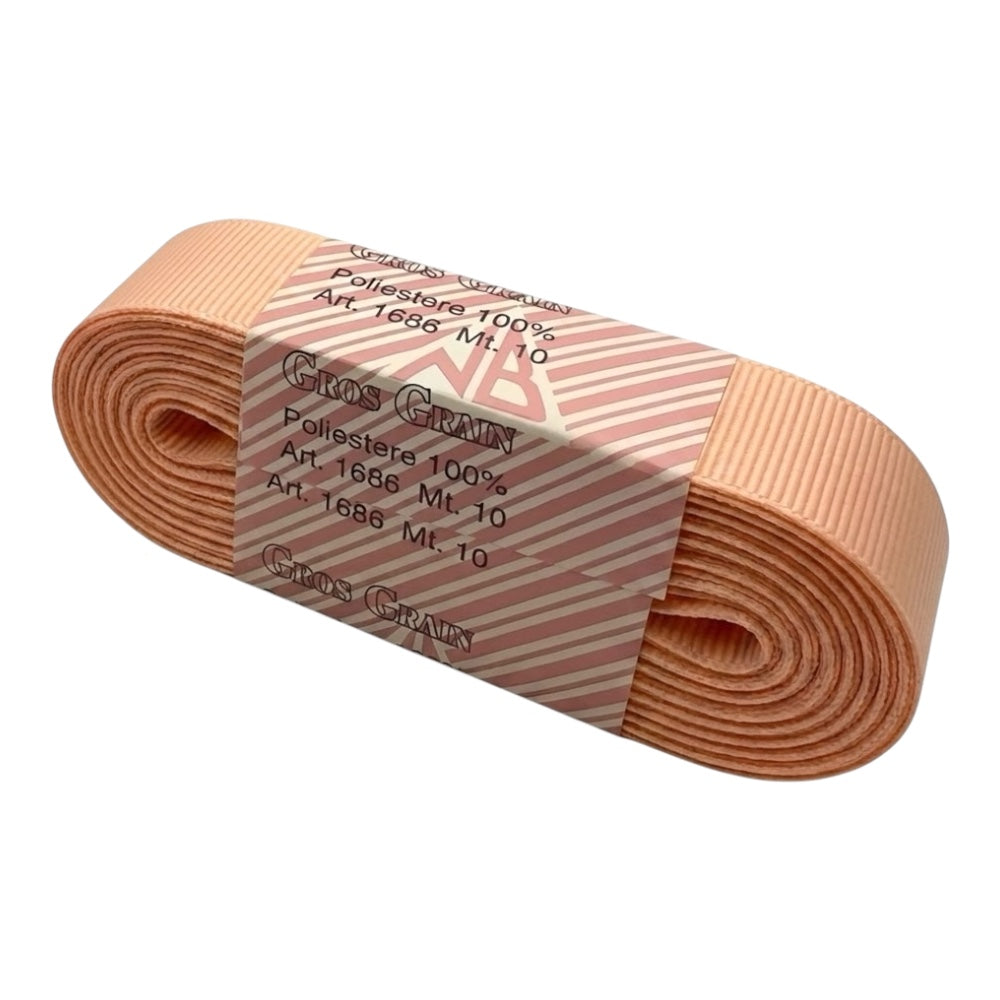 Gros grain n 7 h cm 3 100% polyester article 1686/7 10 meters