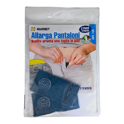 Prolunga per pantalone e gonna con bottone articolo 108 pezzi 2