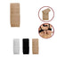 Bra extender with elastic band with 2 hooks h 38 mm item PR38 MAS