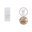 Bra extender with elastic band with 2 hooks h 40 mm item S/2