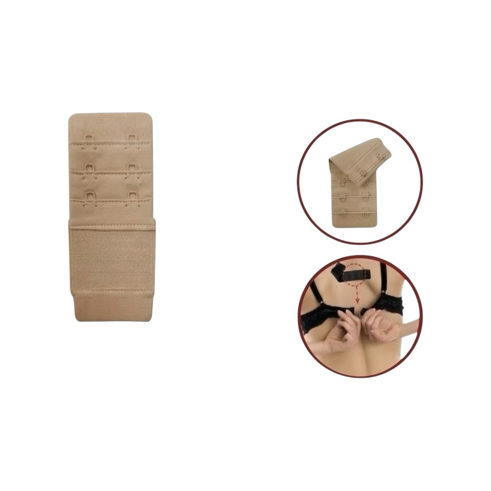 Bra extender with elastic band with 2 hooks h 40 mm item S/2
