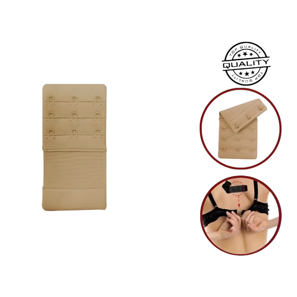 Bra extender with elastic band with 3 hooks h 50 mm item S/3-3