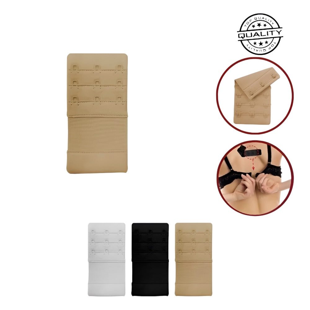 Bra extender with elastic band with 3 hooks h 50 mm item S/3-3