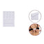 Bra extender with elastic band with 4 hooks h 75 mm item PR75 MAS