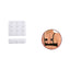 Sew-on bra extender with 3 hooks, height 50 mm, item 3520/3
 6 pieces