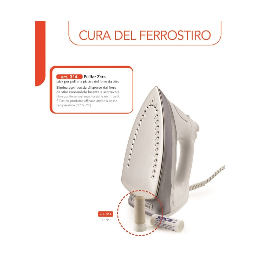Pulifer stick shine and smoothness for iron article 314/E