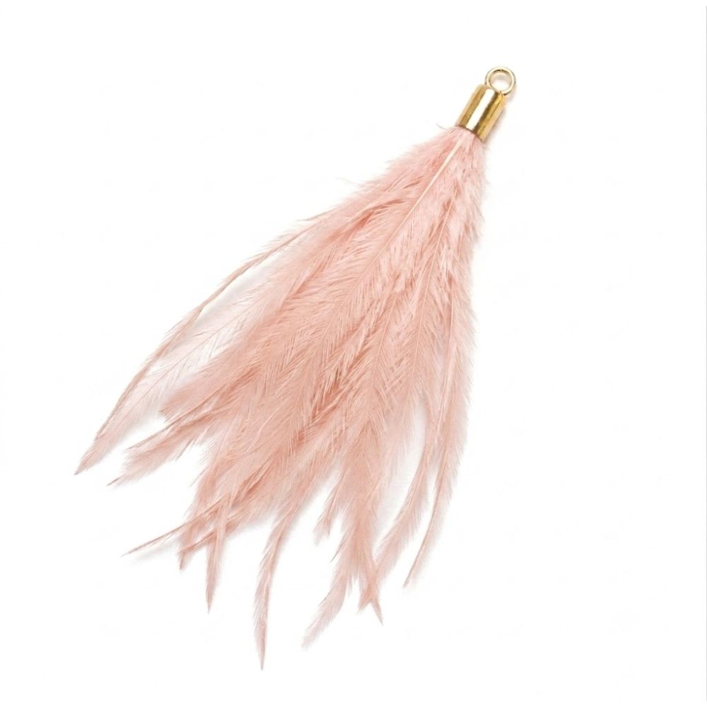 Ostrich feather tassels