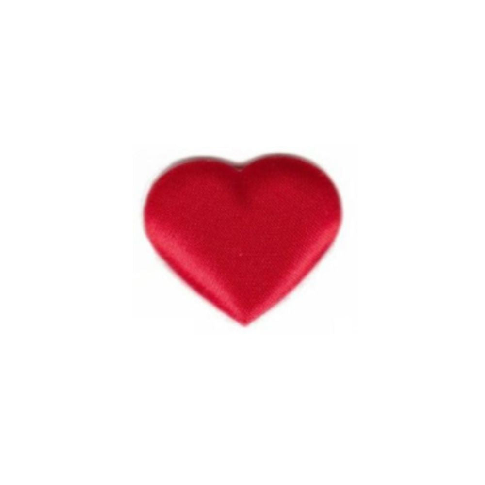 Applicazione decorativa tessuto  cuore articolo V720 pezzi 25