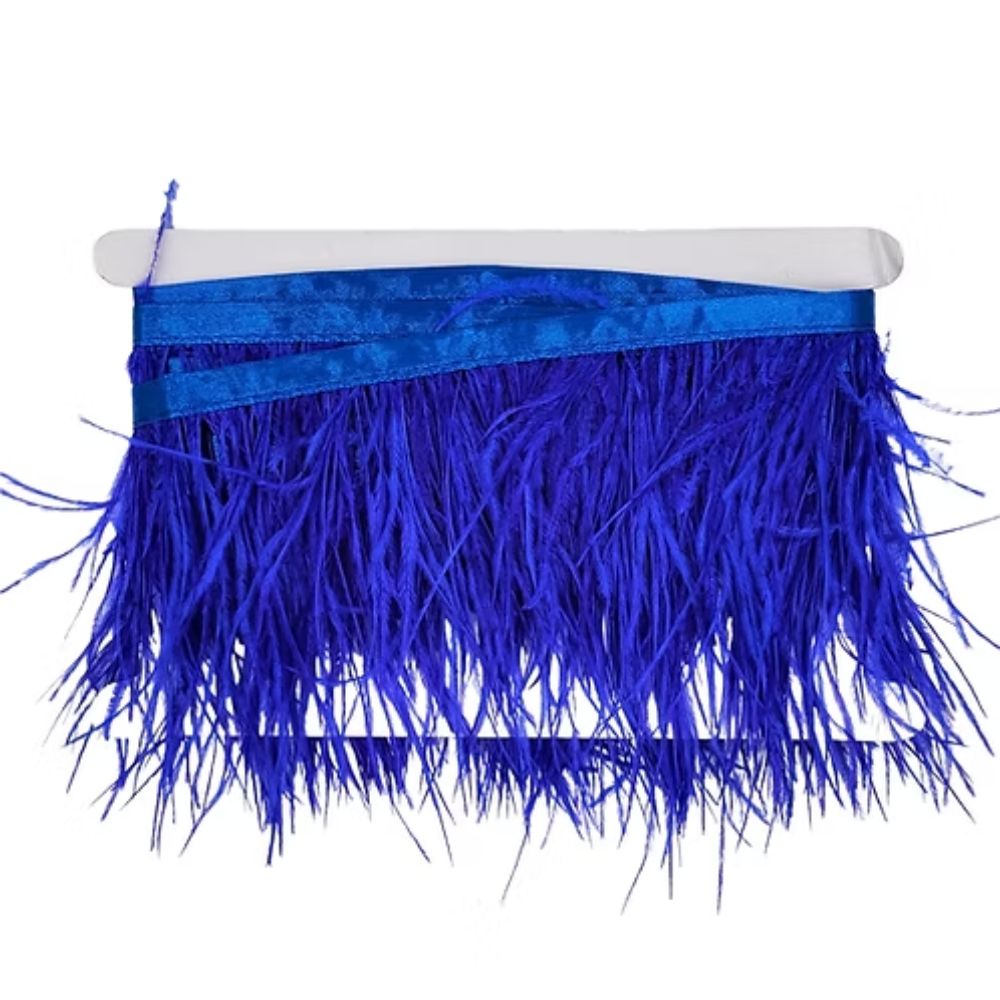 Ostrich fringe H cm 10 item Fm35140