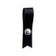 Satin shoulder pads with Prym clips
 4 pieces