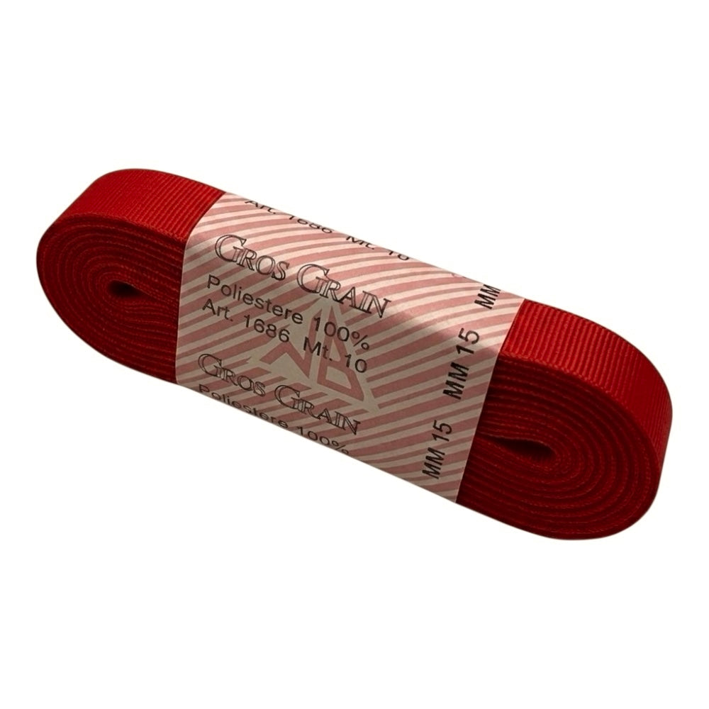 Gros grain n 3 h cm 1.5 100% polyester article 1686/3 10 meters