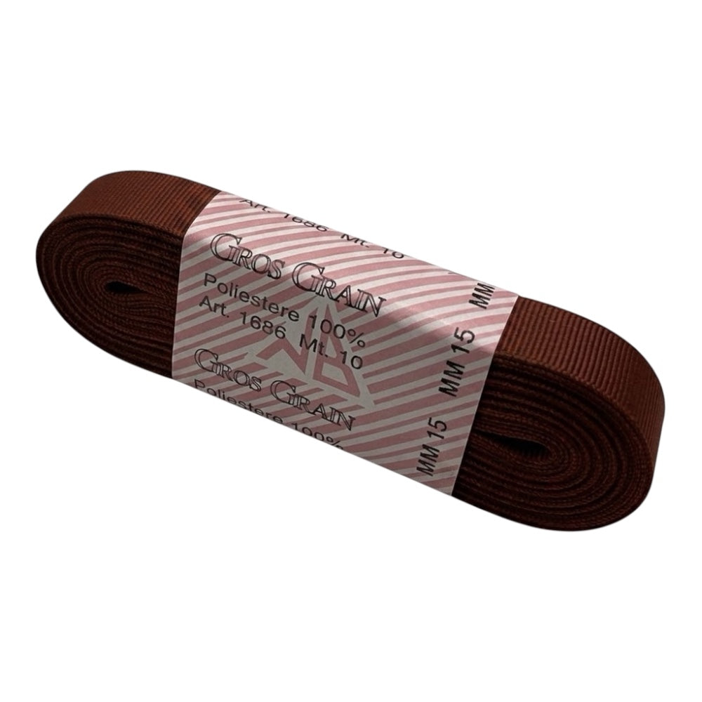 Gros grain n 3 h cm 1.5 100% polyester article 1686/3 10 meters