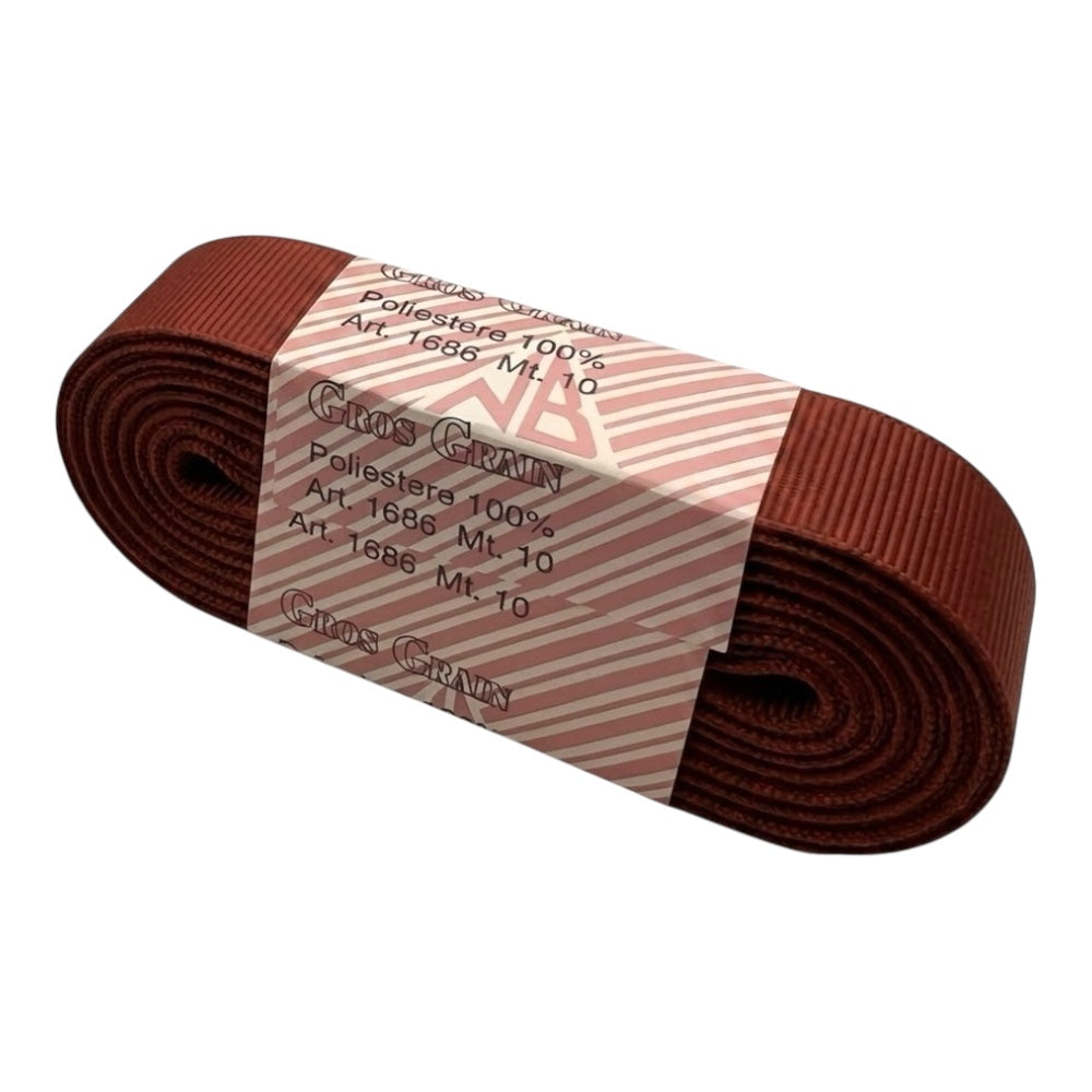 Gros grain n 7 h cm 3 100% polyester article 1686/7 10 meters