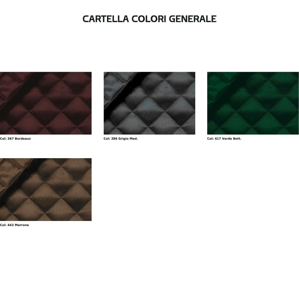 Nylon quilt with diamond pattern, 5 cm high, 140 cm wide, item 480