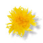 Spilla fiore in organza e piume di struzzo articolo Fm10932