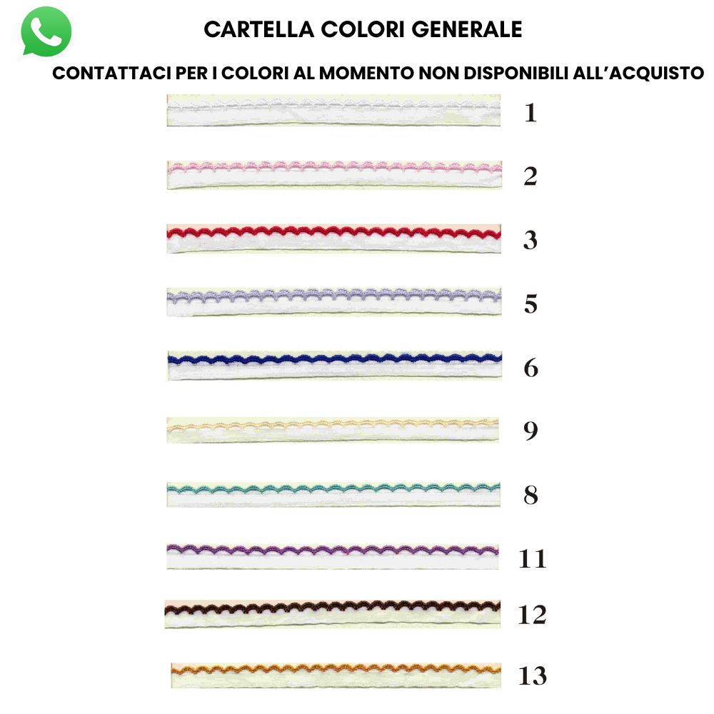 Passamaneria rifinitura smerlino articolo 390 metri 20