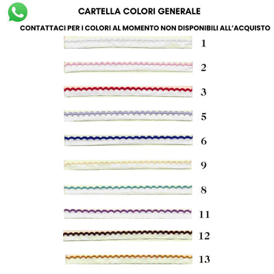 Passamaneria rifinitura smerlino articolo 390 metri 20