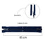 85cm combi gunmetal metal zipper (2 sliders) 5mm divisible chain
