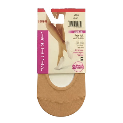 Always Elledue seamless cotton foot liner 24 pairs