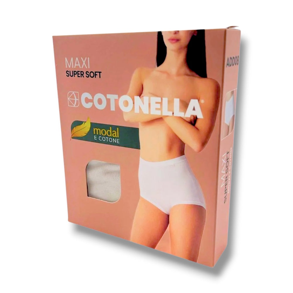 Cotonella Women's Super Maxi Briefs in super soft modal cotton, item ADD08