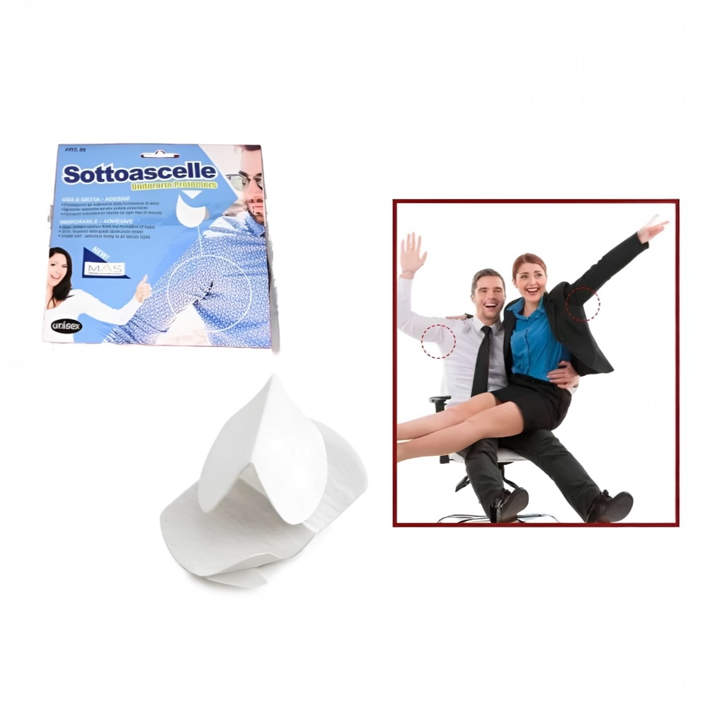 Disposable adhesive underarm pads item 30 pairs 3