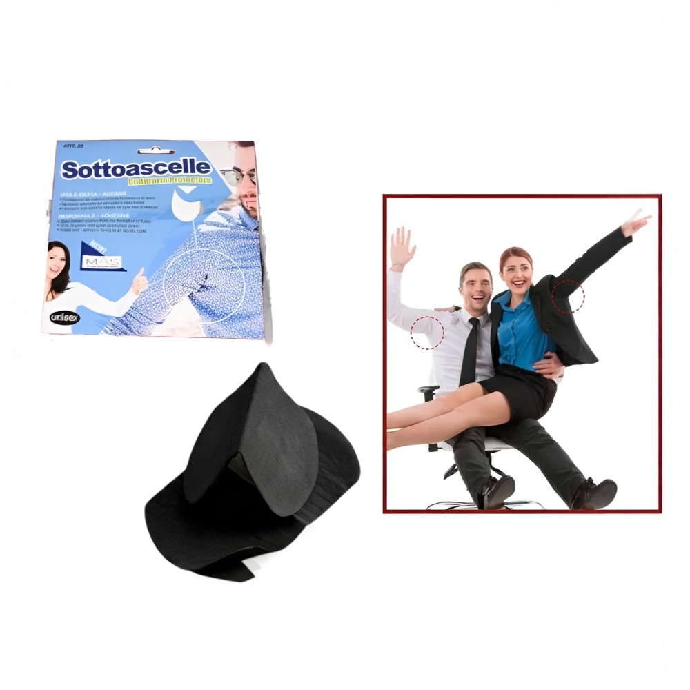 Disposable adhesive underarm pads item 30 pairs 3