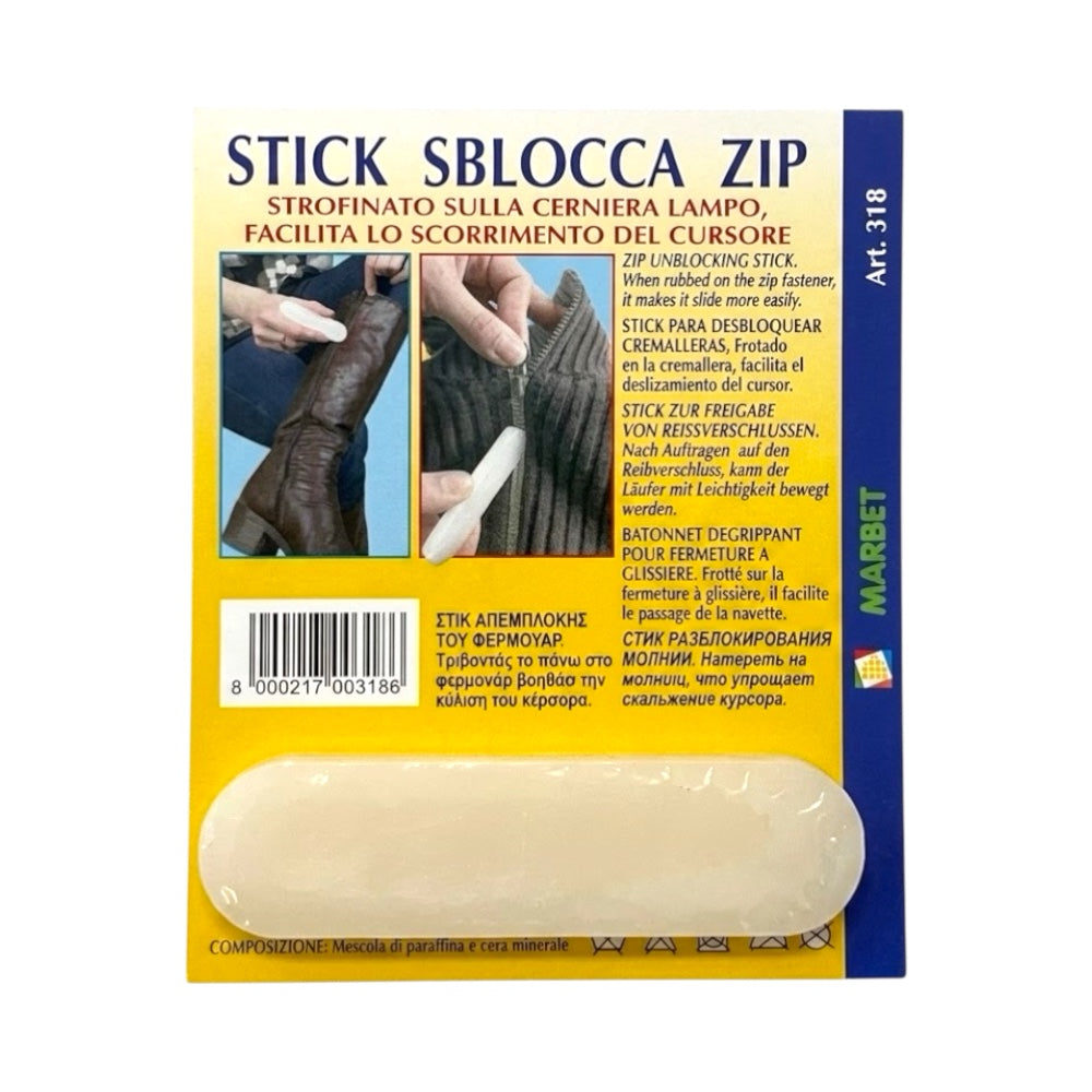 Zip unlocking stick Article 318