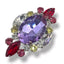 Application with glass stones item MC086B