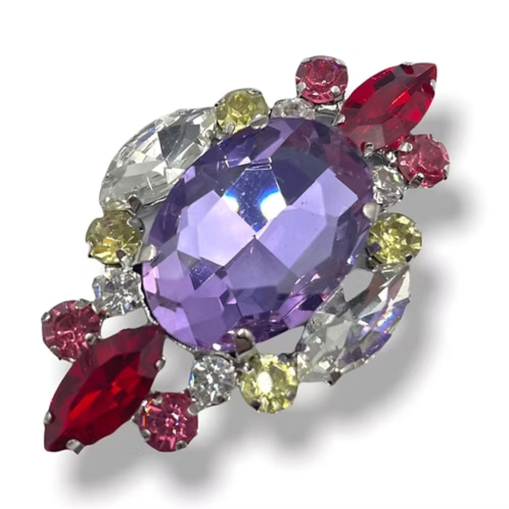 Application with glass stones item MC086B