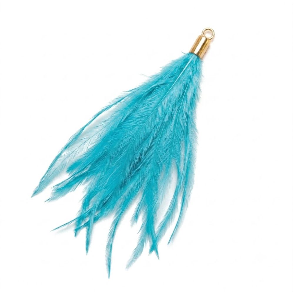 Ostrich feather tassels
