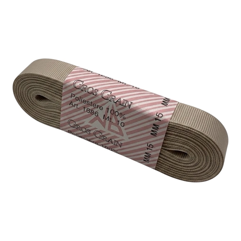 Gros grain n 3 h cm 1.5 100% polyester article 1686/3 10 meters
