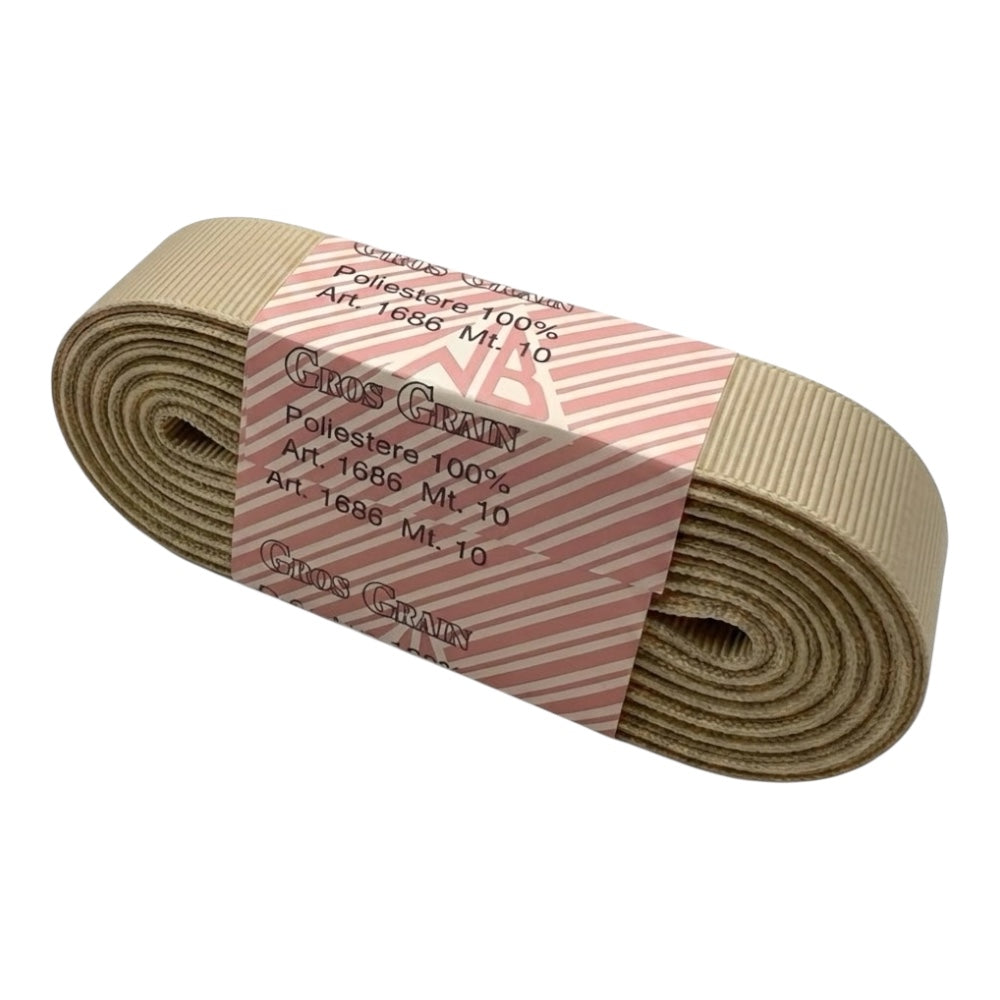 Gros grain n 7 h cm 3 100% polyester article 1686/7 10 meters