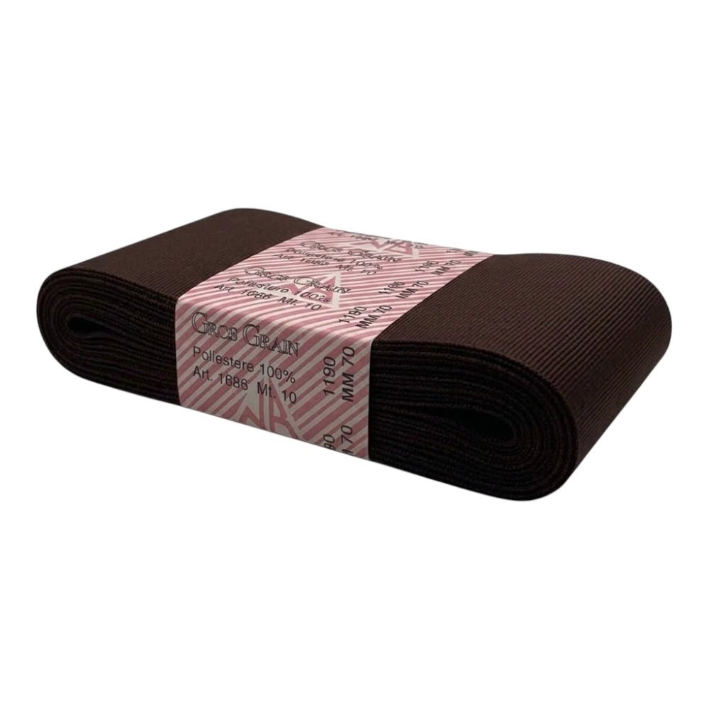 Gros grain n 20 H cm 7 poliestere 100% articolo 1686/20 metri 10