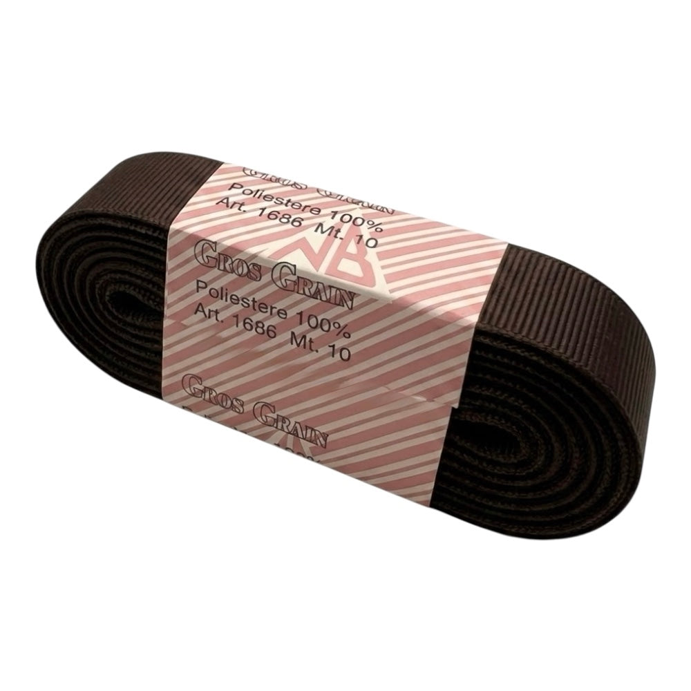 Gros grain n 7 h cm 3 100% polyester article 1686/7 10 meters