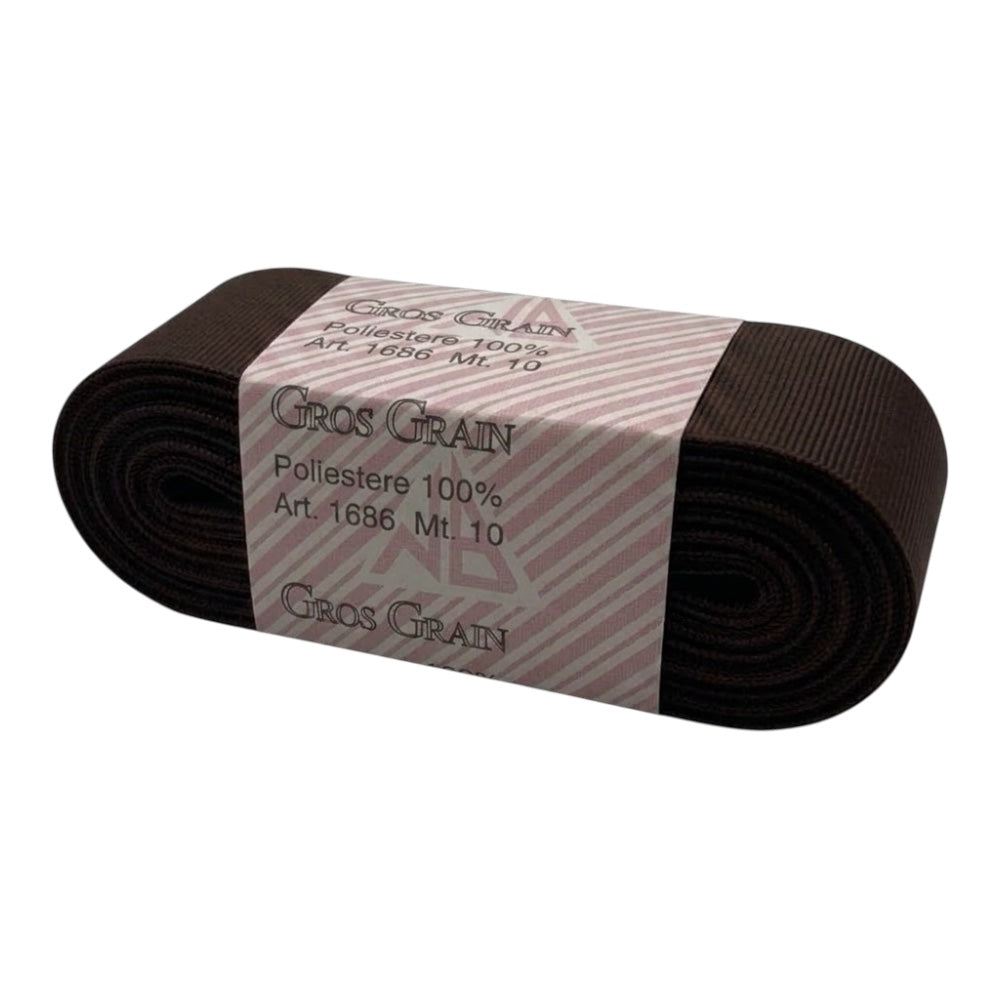 Gros grain n 9 h cm 4 100% polyester article 1686/9 10 meters