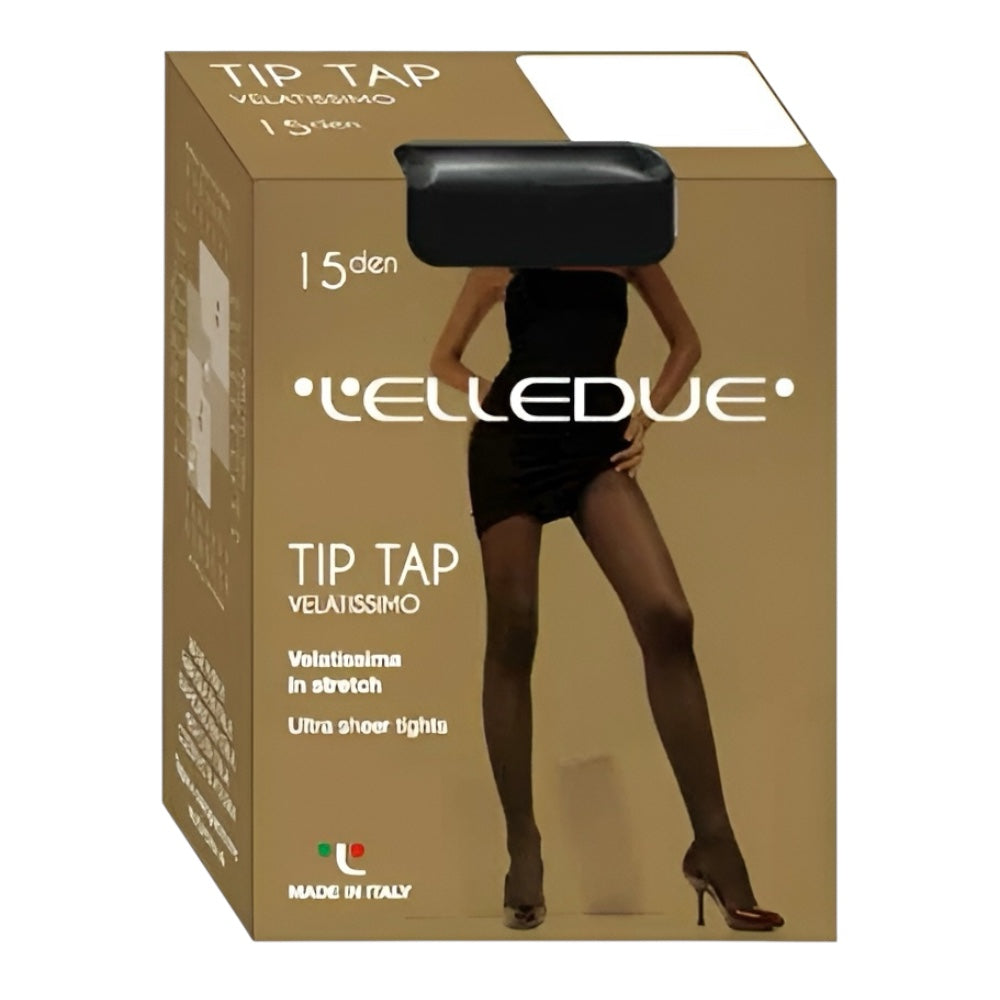 Tip tap 15 den collant velato Elledue paia 12