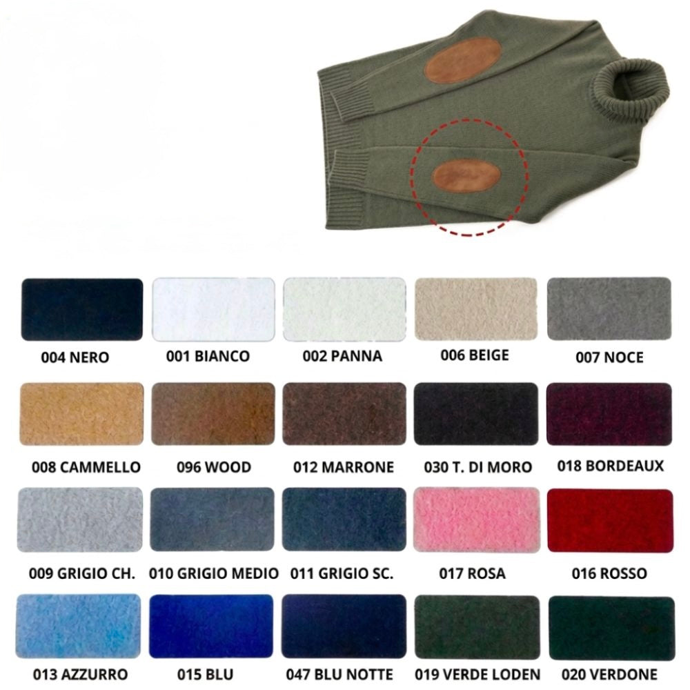 Iron-on suede patches item 1034